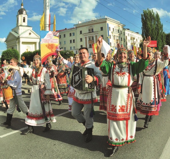 Всероссийский фестиваль народного творчества «Родники России», который проходит ежегодно 24 июня в День Республики Чувашии.