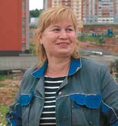 Ирина Борисовна Алексеева, прораб по отделочным работам. Работает под началом Геннадия Анатольевича 21 год.