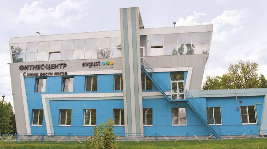 Фитнес-центр, построенный компанией «Август» в Вурнарах (Чувашия)
