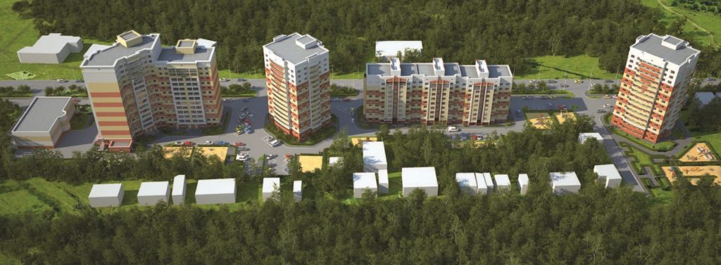 Микрорайон «Владимирская горка», г. Чебоксары («Регионжилстрой»)