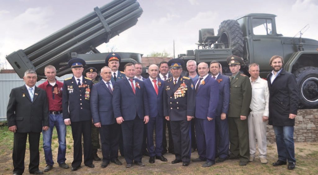 Открытие памятника «Катюше» в Канашском районе
