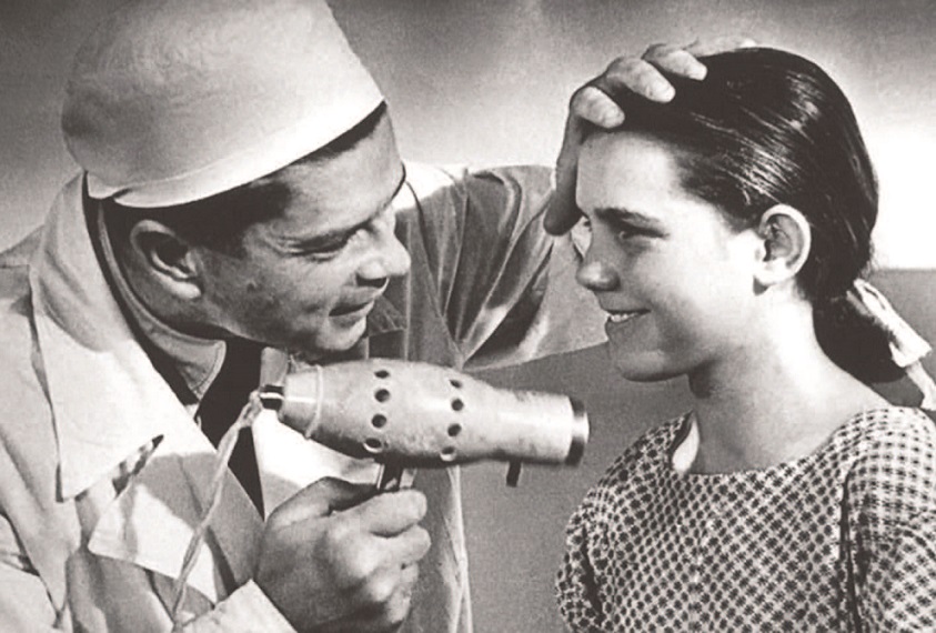 Святослав Федоров и Лена Петрова. 1960 г