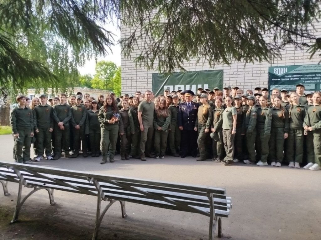 Встреча Николая Гаврилова с участниками Центра военно-патриотического воспитания «ВОИН»