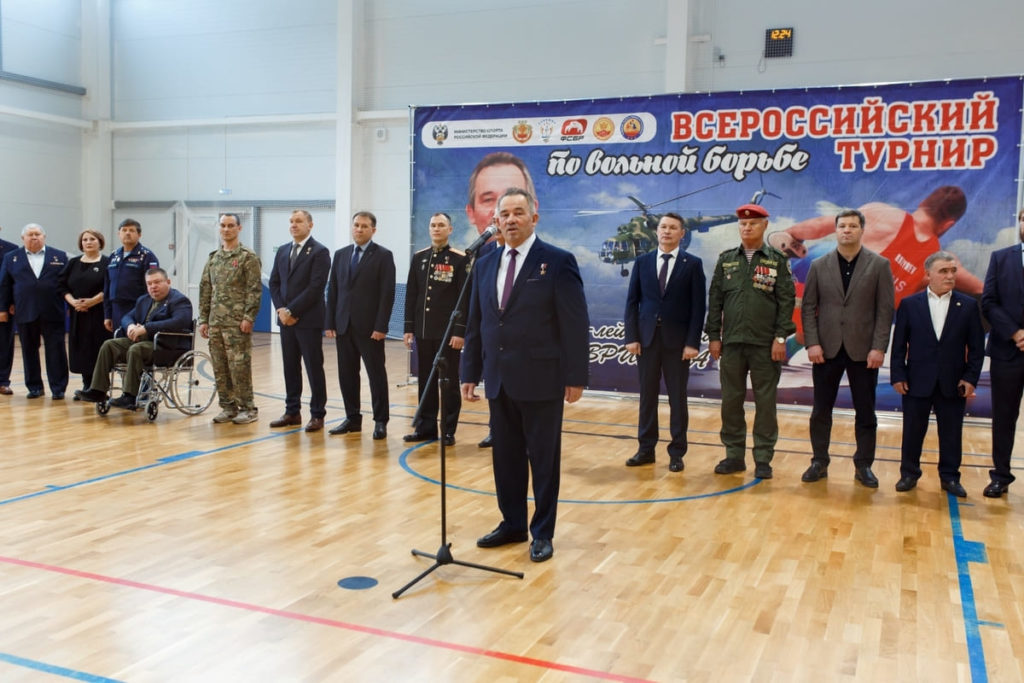 С 31 октября по 1 ноября в спортивной школе олимпийского резерва №8 им. Е. Николаевой проходили Всероссийские соревнования по вольной борьбе среди мужчин, учрежденные генерал-лейтенантом, Героем России Николаем Фёдоровичем Гавриловым.