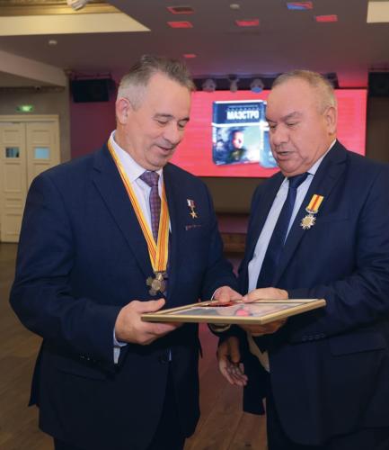 Награждаемый  Валерий Гордеев