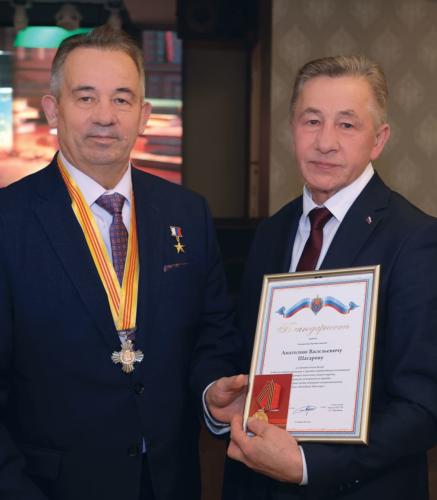 Награждаемый Анатолий Шагаров