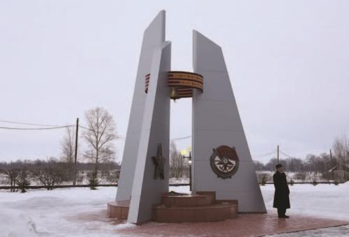 Стела в память авиаторов органов безопасности, погибших в Афганистане, г. Йошкар-Ола (проект СК «АЛЗА»)