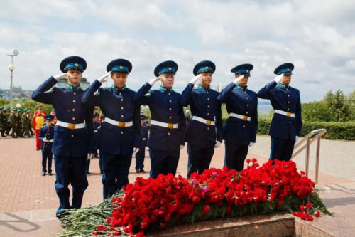 В Парке Победы Чебоксар прошёл V традиционный Урок Мужества, посвящённый Дню памяти и скорби